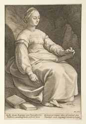 Clio, plaat 4 uit de serie De negen muzen