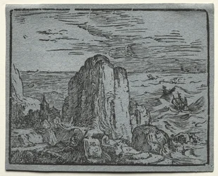 Vier Kleine Landschappen: Nr.4, Klif aan de Kust