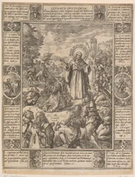 Levamen Onustrorum, blad 1 uit de reeks „Allegorieën van het christelijk geloof“