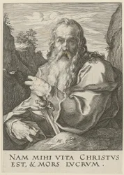 Paulus, blad 14 van de serie „Christus, de twaalf apostelen en Paulus”