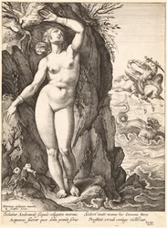 Perseus bevrijdt Andromeda