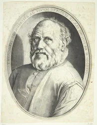 Portret van Dirck Volkertsz Coornhert