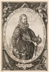Portret van Jaques de la Faille