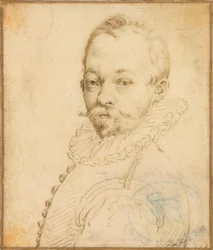 Portret van Hendrick Goltzius
