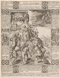 Regnum Dei quaerere, blad 4 van de reeks „Allegorieën van het christelijk geloof”