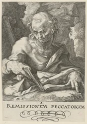 Simon, blad 11 van de serie „Christus, de twaalf apostelen en Paulus“
