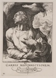Judas Thaddeus, van Christus, de Apostelen en Paulus met het Credo