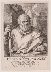 Matthias, van Christus, de Apostelen en Paulus met het Credo