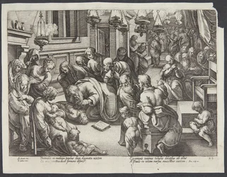 St. Paulus wekt Eutychus op