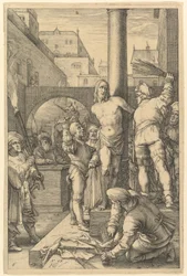De geseling, uit "Het lijden van Christus"