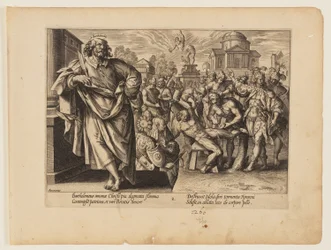 Het martelaarschap van de heilige Bartholomeus, uit Het martelaarschap van Christus en de apostelen