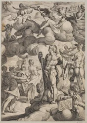 De bruiloft van Cupido en Psyche