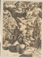 De bruiloft van Cupido en Psyche