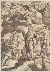 De Bruiloft van Cupido en Psyche