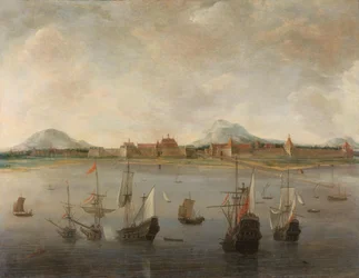 Uitzicht op Batavia