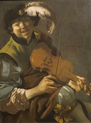 Dutch: Vioolspelende jongen A Boy Violinist