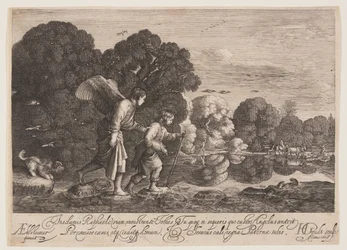 Tobias en de engel Gabriël