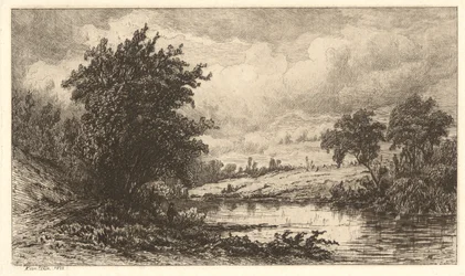 Bucolische Vijver
