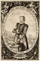 Josina Hamels, 1589 (inkt op papier)
