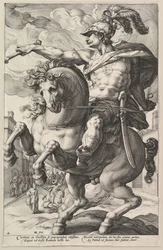 Marcus Curtius, uit de serie De Romeinse Helden
