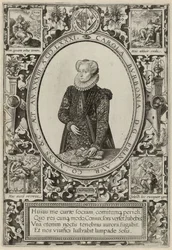 Portret van Charlotte de Bourbon, 1581