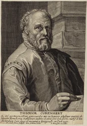 Portret van Theodore Cornhert