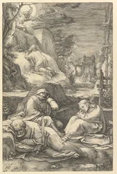 De Agonie in de Tuin, uit De Passie van Christus