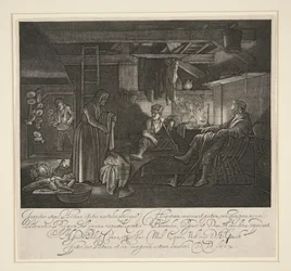 Jupiter en Mercurius in het Huis van Philemon en Baucis