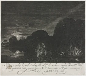 De Vlucht naar Egypte (Nacht)