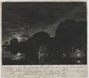 De vlucht naar Egypte (nacht)