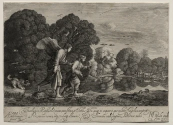 Tobias en de engel (kleine plaat)