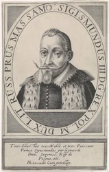 Portret van Sigismund III Vasa, koning van Polen