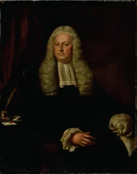 Portret van Harmen Hendrik van de Poll, burgemeester van Amsterdam