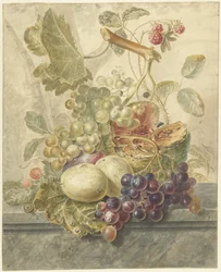Stilleven met fruit