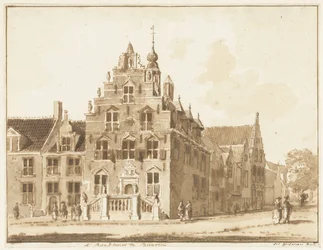 Het stadhuis van Buren
