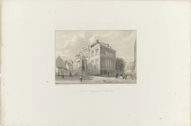 Gezicht op Museum Boijmans te Rotterdam, 1854