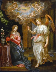 De Annunciatie, ca. 1575-1625 (olieverf op paneel)