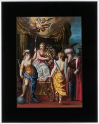 Minerva, Abundantia en Fortuna