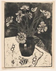 Bloemen in een vaas