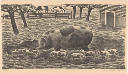 Zeug met acht biggen