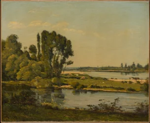 Landschap met een rivier