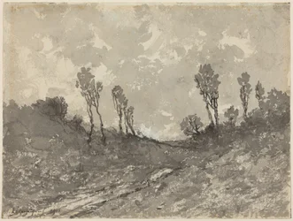Weg bij Hérisson
