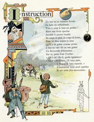 Illustratie voor "Alphabet of good examples", ca. 1890