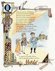 Illustratie voor "Alphabet of good examples", ca. 1890