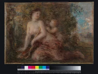 Venus en Cupido, voor 1904
