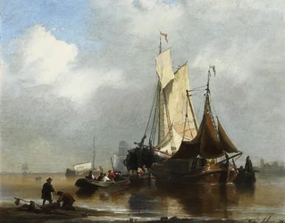 Schepen in een haven