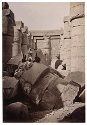 Ruïnes van Karnak, ca. 1900