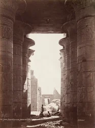 Thebe, Tempel van het Ramesseum, Interieur van de Hypostyle Hal