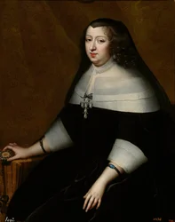 Portret van Anna van Oostenrijk