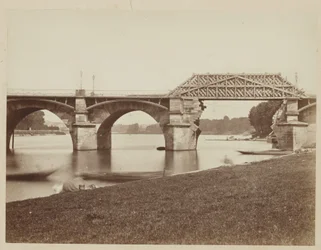 Le Pont de Saint Cloud na de Frans-Pruisische Oorlog